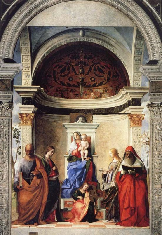Gentile Bellini Pala di San Zaccaria china oil painting image